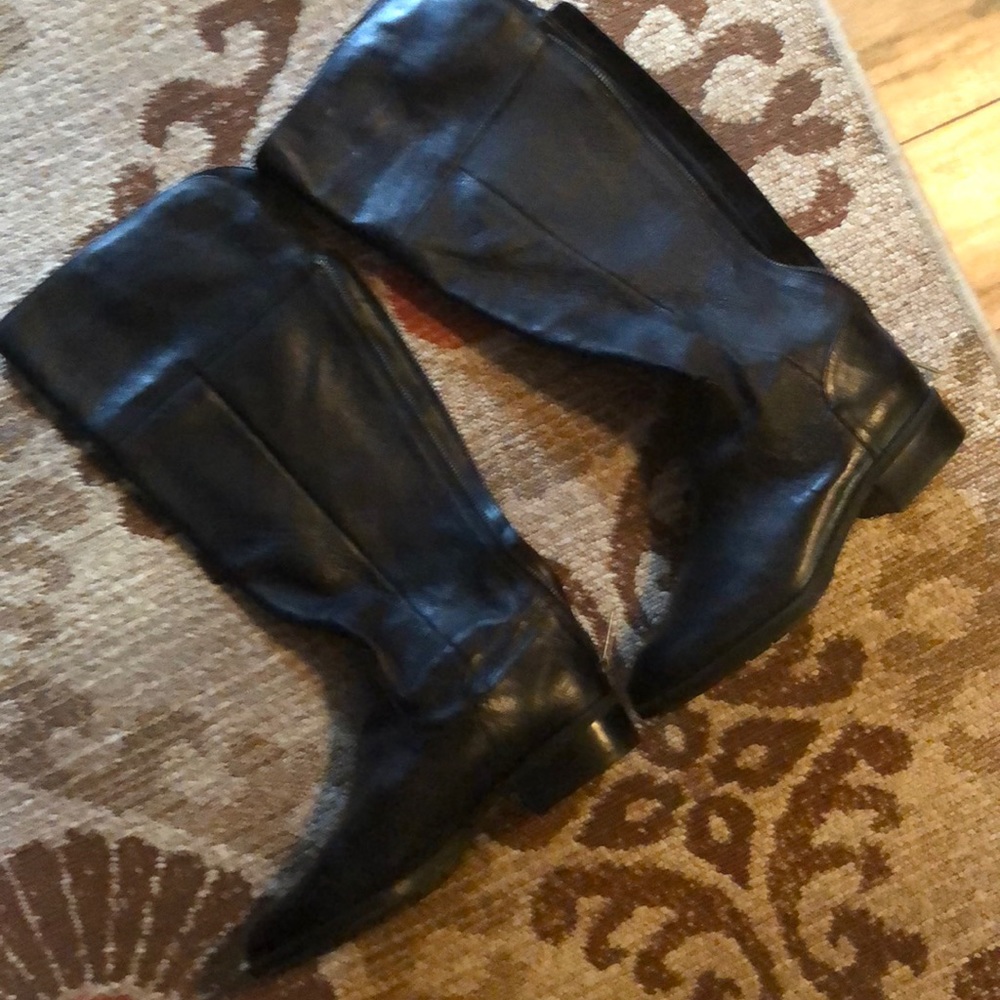 Black Nine West Knee High Boots 9M